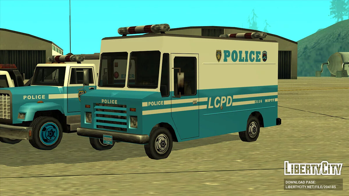 LCPD Vehicle Pack Pt.1 / GTA San Andreas