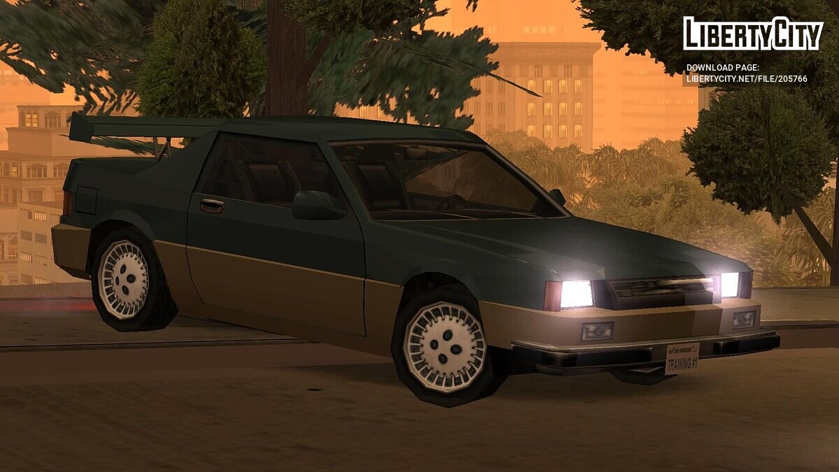 Замена машины Blista Compact (blistac.dff, blista.dff) в GTA San Andreas  (403 файла)