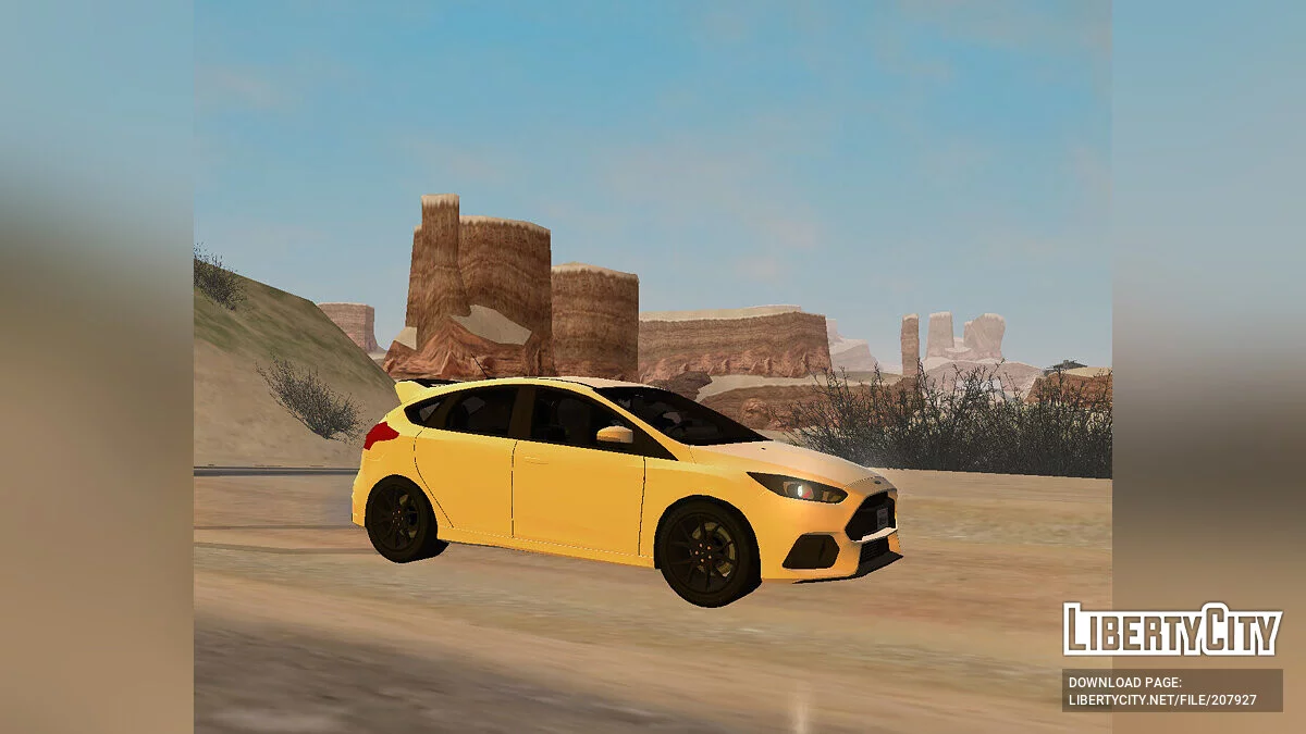Ford Focus RS MK3 2017 / GTA San Andreas