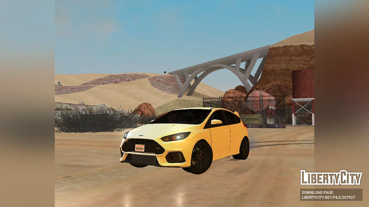 Ford Focus RS MK3 2017 / GTA San Andreas