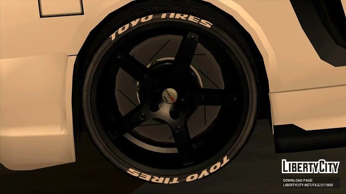 Infernus Whiteray with AUDI A7 Lights / GTA San Andreas