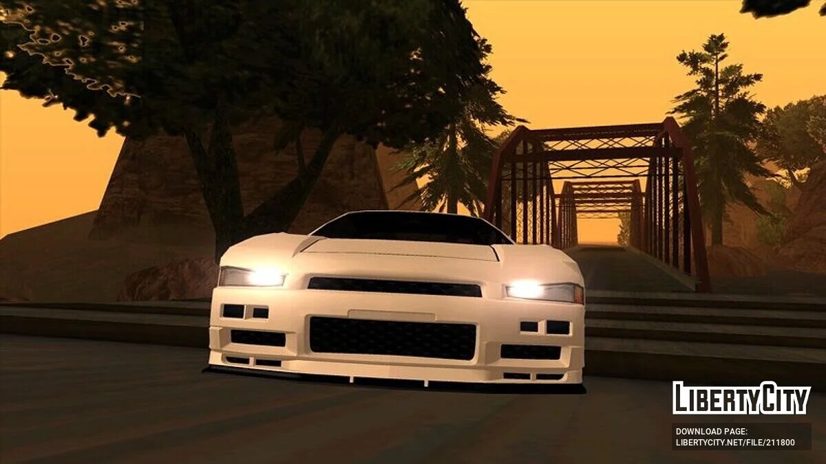 Infernus Whiteray with AUDI A7 Lights / GTA San Andreas