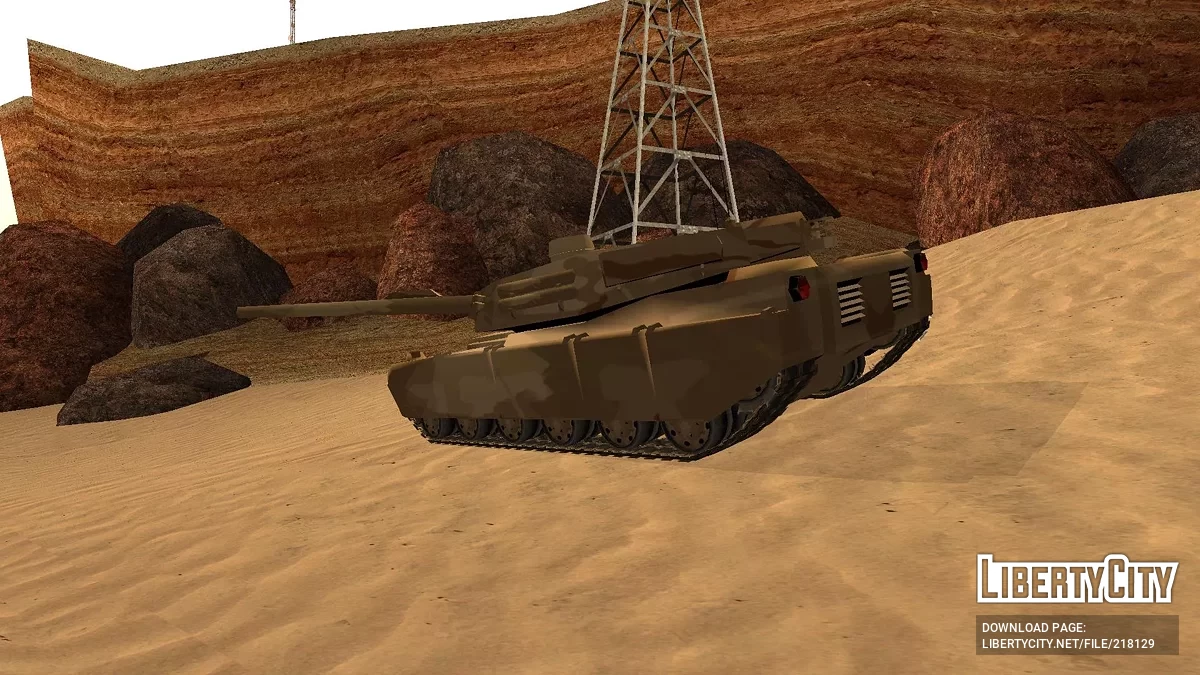Гусеничный Rhino / GTA San Andreas