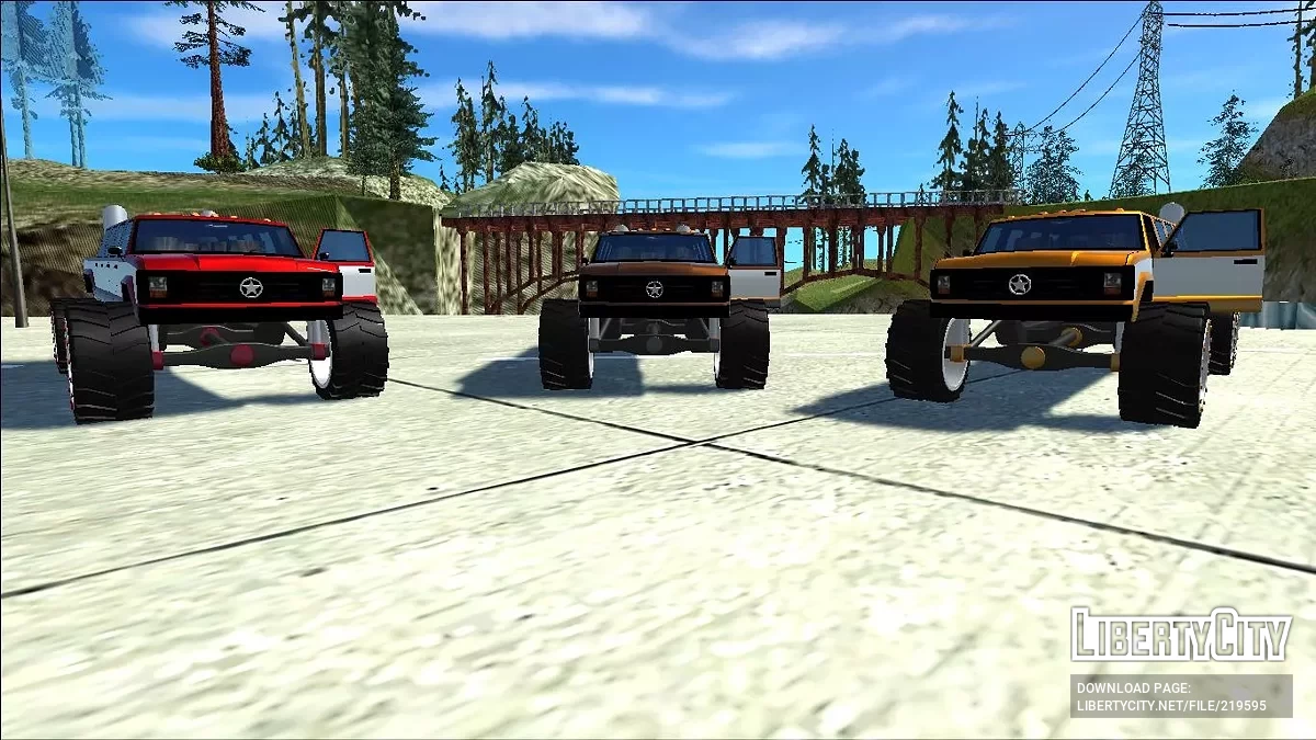 Monster A Lifted Truck / GTA San Andreas
