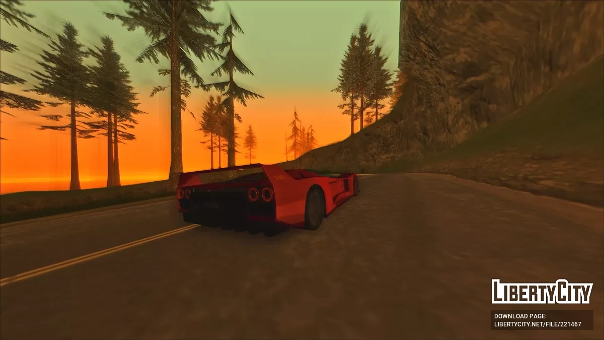 Turismo Aquila T40 / GTA San Andreas