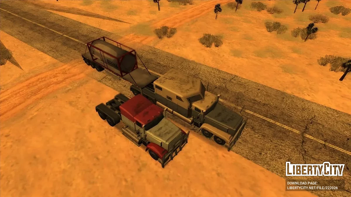 Roadtrain 550 / GTA San Andreas