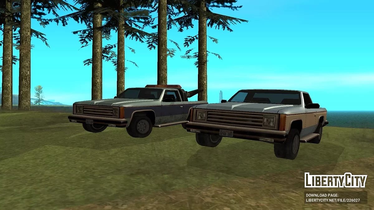 Rancher Pickup & Towtruck / GTA San Andreas
