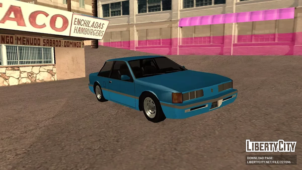 Classique Pharaon (87 Oldsmobile Firenza) / GTA San Andreas