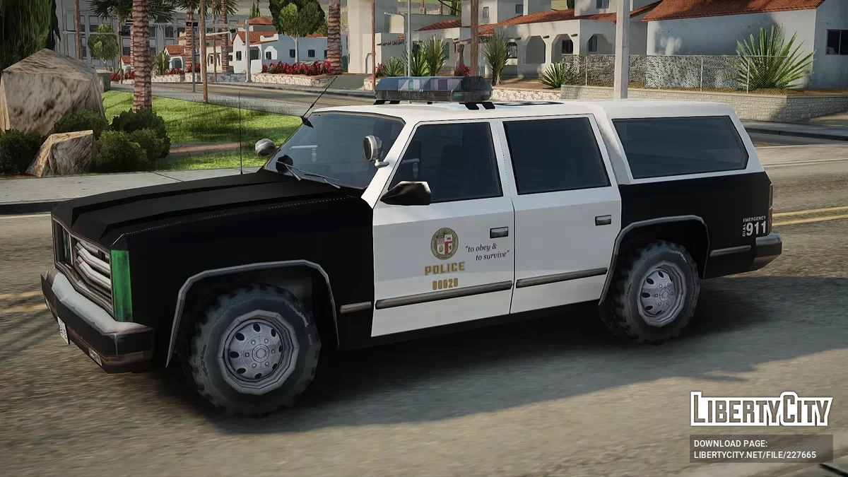 Copcarru LSPD / GTA San Andreas