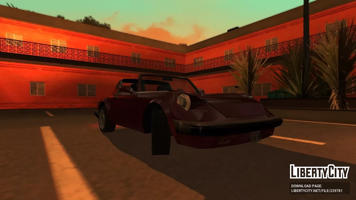Pfister Comet 1998 (Обновлённый) / GTA San Andreas