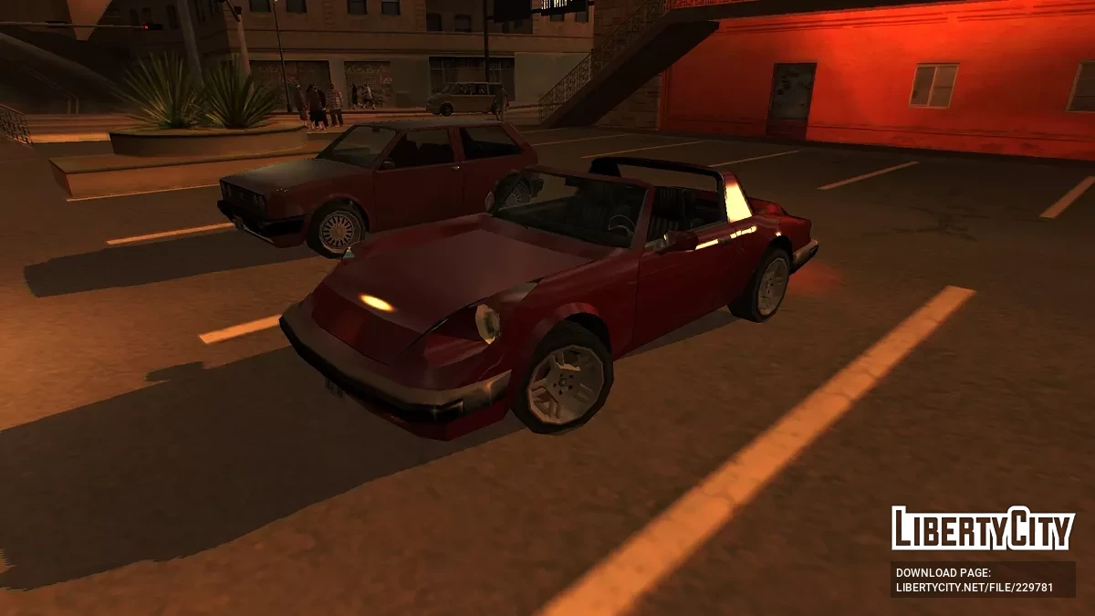Pfister Comet 1998 (Обновлённый) / GTA San Andreas