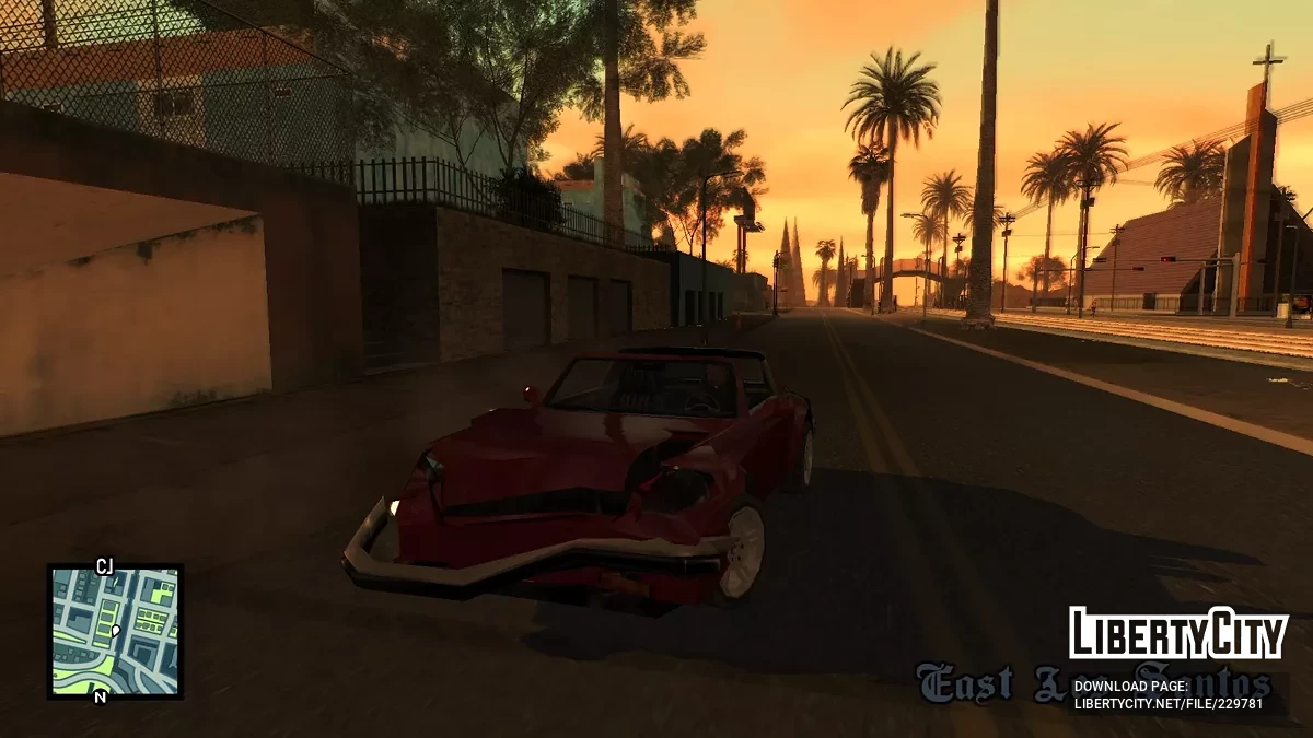 Pfister Comet 1998 (Обновлённый) / GTA San Andreas