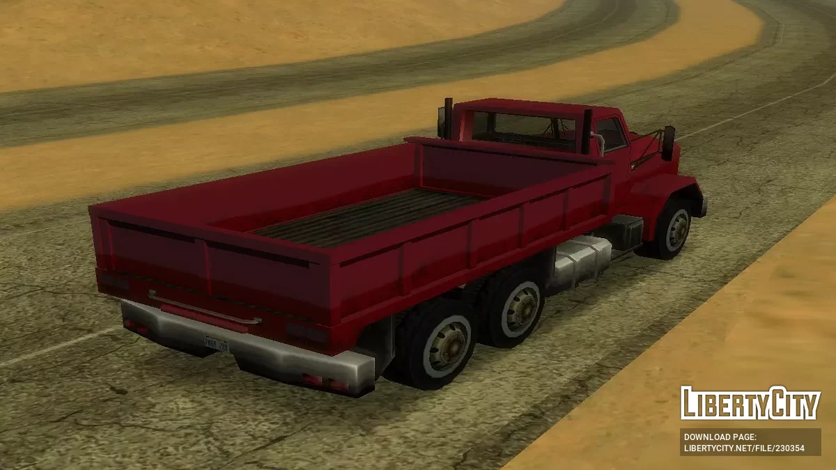 Ванильный редактированный Флэтбэд / GTA San Andreas