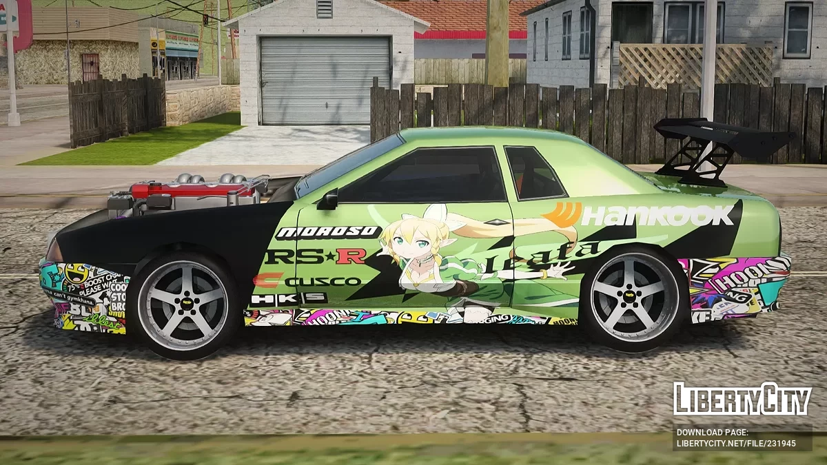 Elegy Leafa SAO Camber / GTA San Andreas