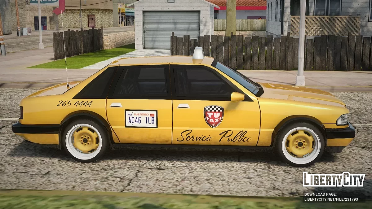 Taxi Remasterizado / GTA San Andreas