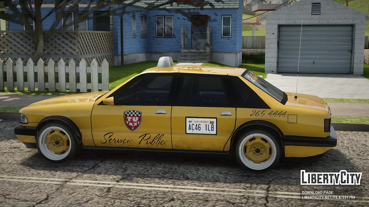 Taxi Remasterizado / GTA San Andreas