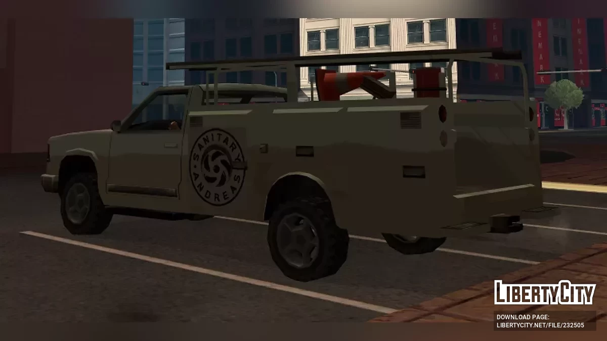 Утилитарный фургон Yosemite (V2) / GTA San Andreas