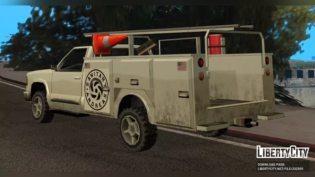 Утилитарный фургон Yosemite / GTA San Andreas