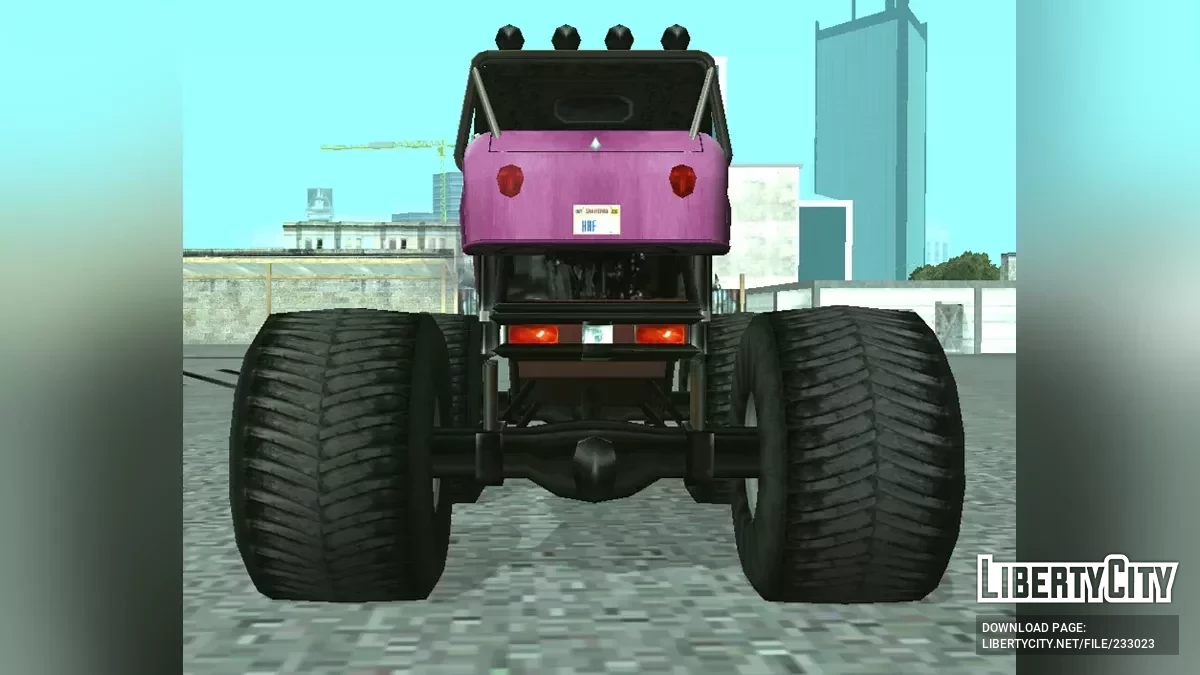 Монстр-трак Хоткнайфер PC/Android / GTA San Andreas