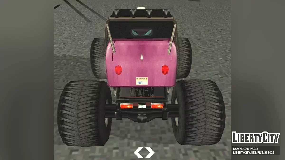 Монстр-трак Хоткнайфер PC/Android / GTA San Andreas
