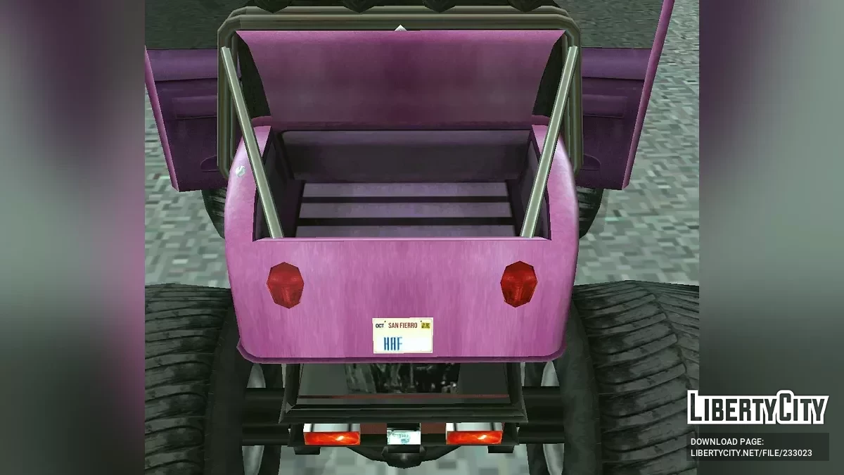 Монстр-трак Хоткнайфер PC/Android / GTA San Andreas