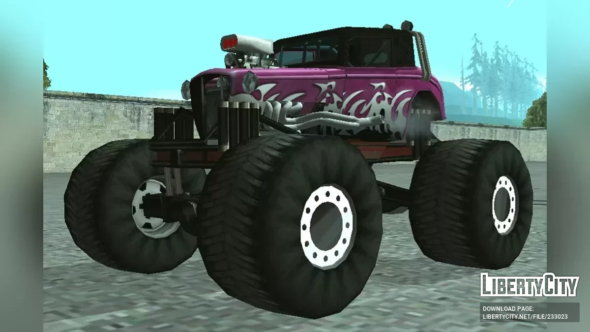 Монстр-трак Хоткнайфер PC/Android / GTA San Andreas