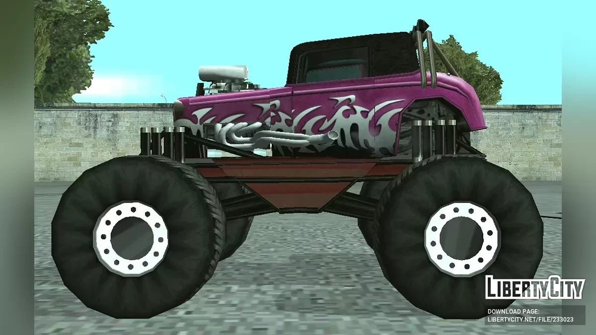 Монстр-трак Хоткнайфер PC/Android / GTA San Andreas