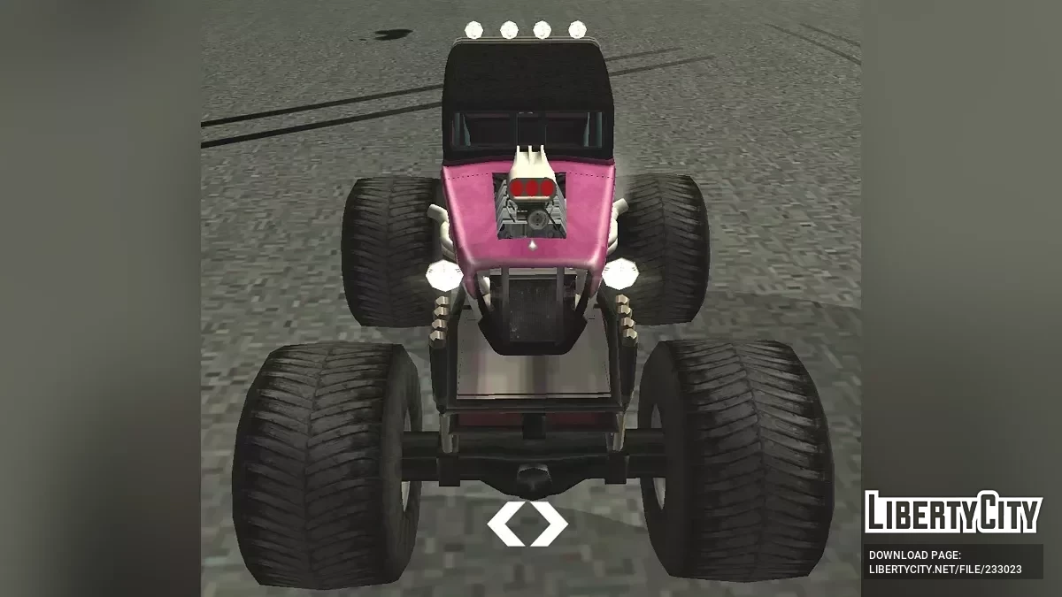 Монстр-трак Хоткнайфер PC/Android / GTA San Andreas