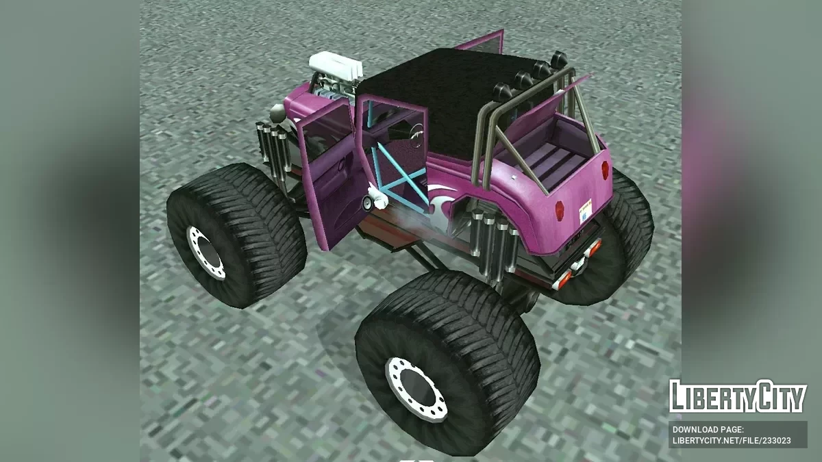 Монстр-трак Хоткнайфер PC/Android / GTA San Andreas