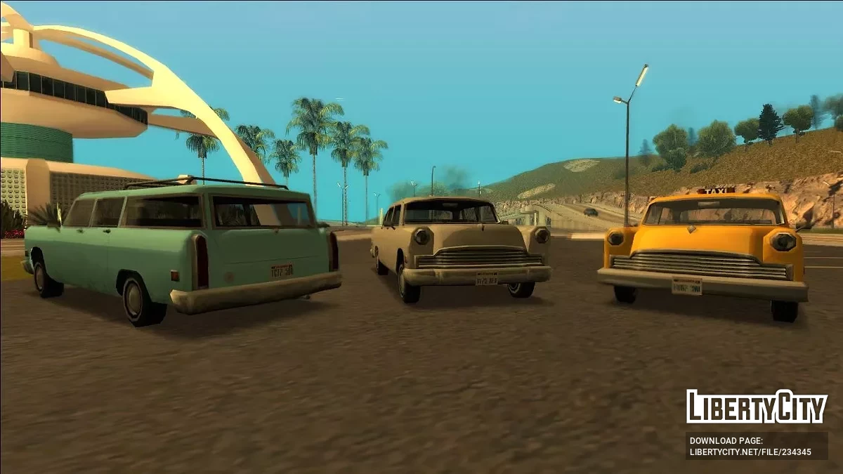 Cabbie & Bickle Pack / GTA San Andreas