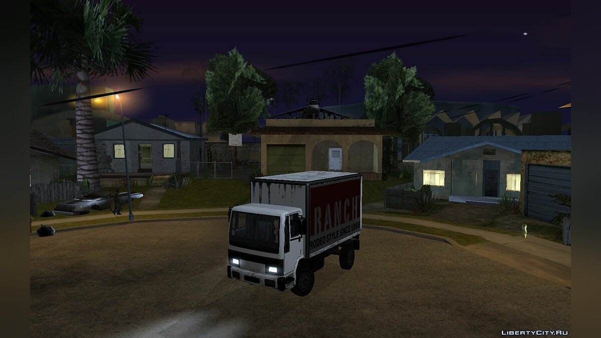 DFT30 Box Truck для GTA San Andreas - Картинка #1