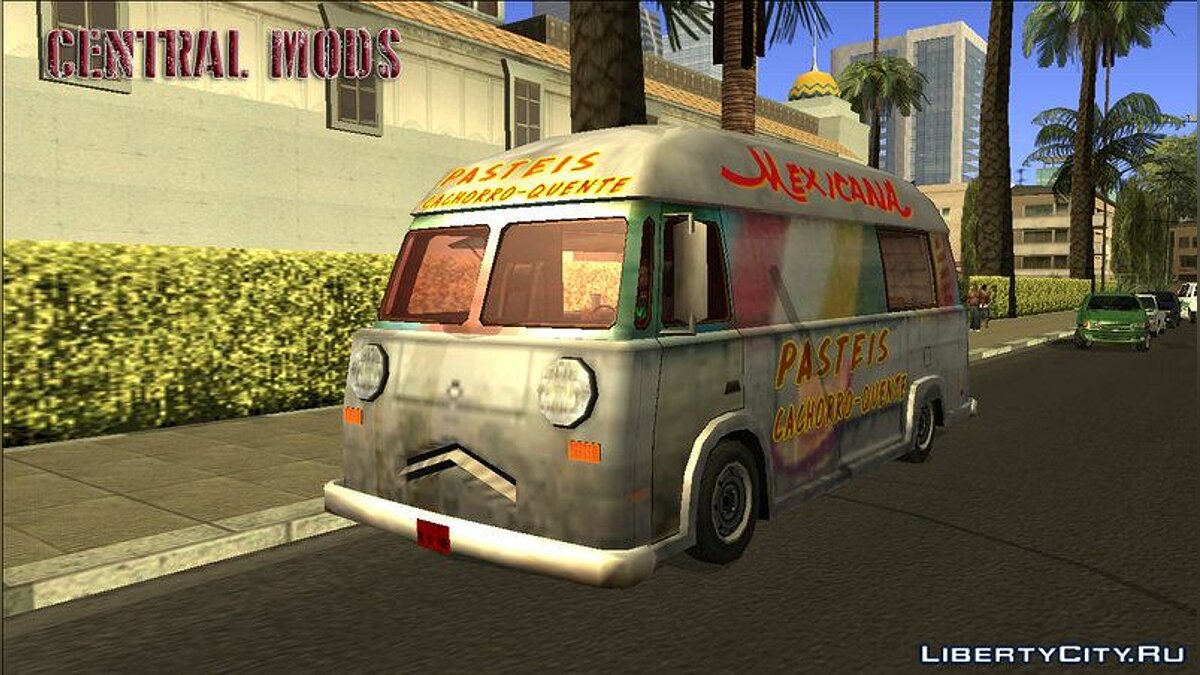 Hotdog - Van Lanche - Mexicana для GTA San Andreas - Картинка #1