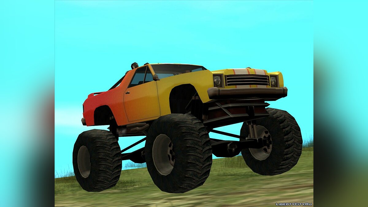 Код на монстр трак. Монстр траки ГТА Сан. GTA San Andreas Monster Truck. Монстер трак ГТА са. Монстр трак из ГТА Сан андреас.