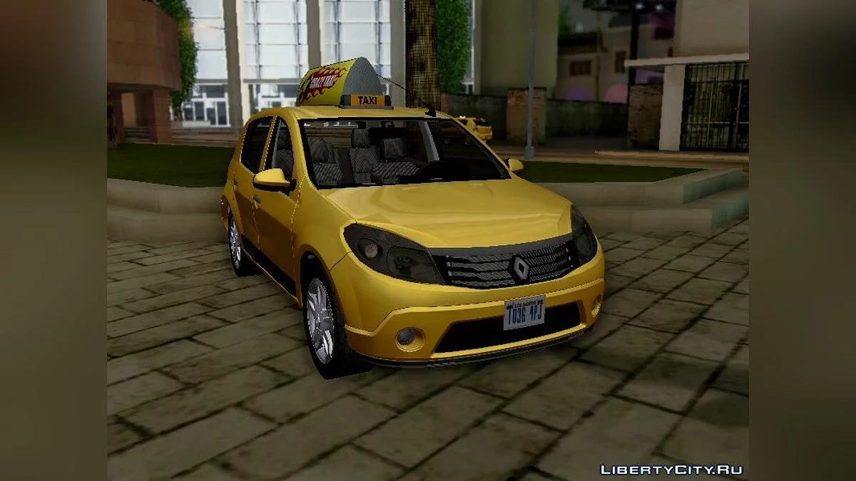 Renault Sandero taxi / GTA San Andreas