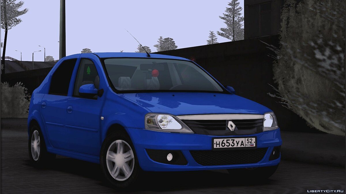 Скачать Renault Logan 2009 для GTA San Andreas