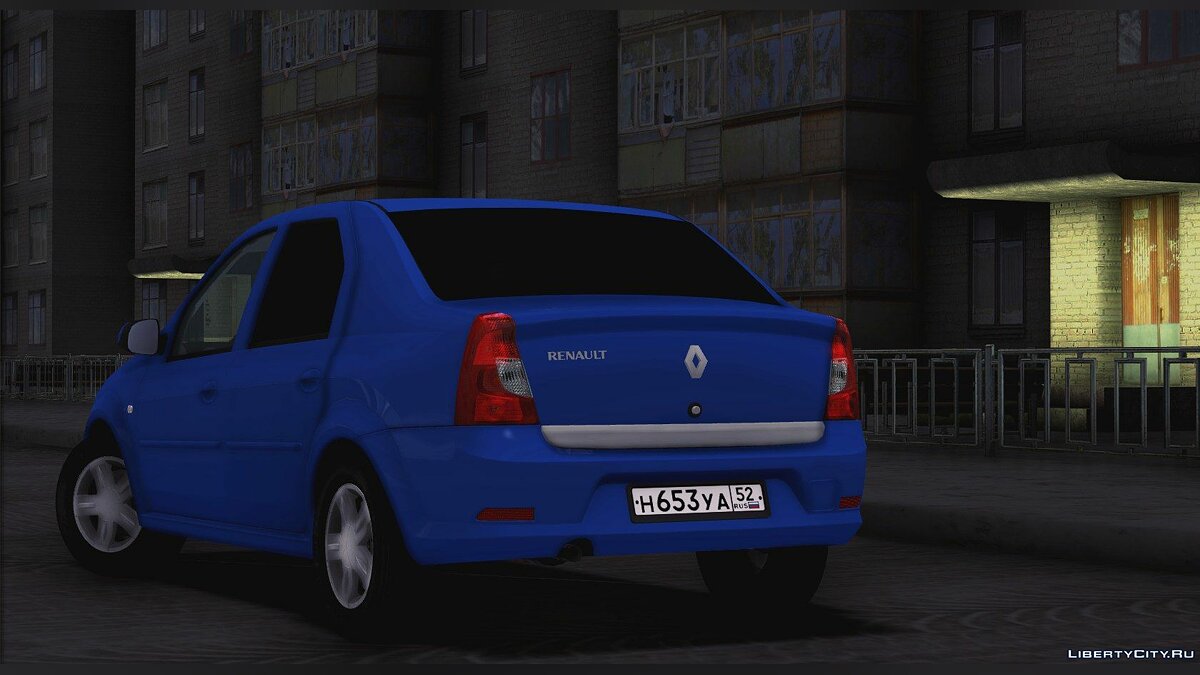 Скачать Renault Logan 2009 для GTA San Andreas