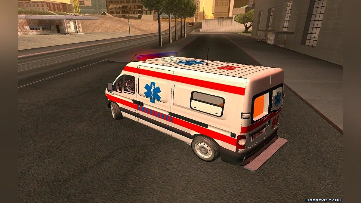 Renault Master Serbian Ambulance / GTA San Andreas
