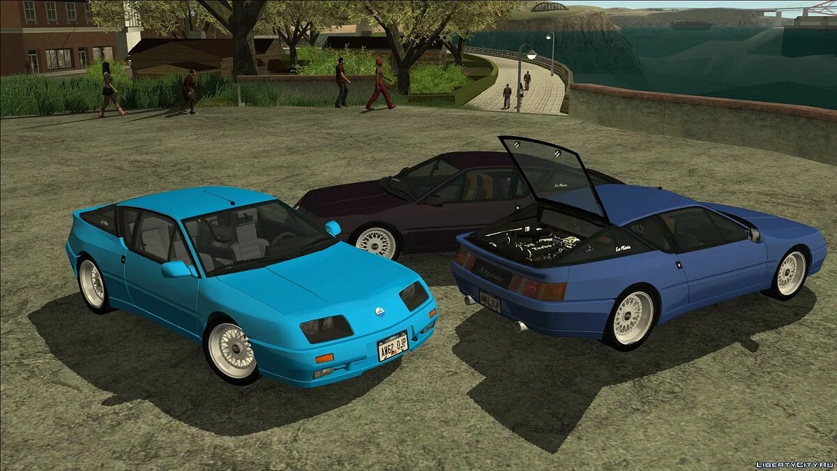 Renault Alpine V6 GTA Le Mans (D502 05A) 1990 / GTA San Andreas