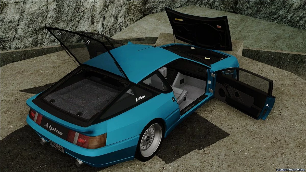 Renault Alpine V6 GTA Le Mans (D502 05A) 1990 / GTA San Andreas