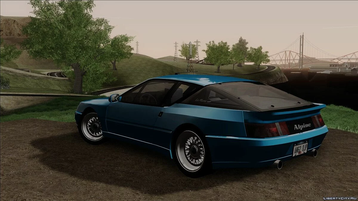Renault Alpine V6 GTA Le Mans (D502 05A) 1990 / GTA San Andreas