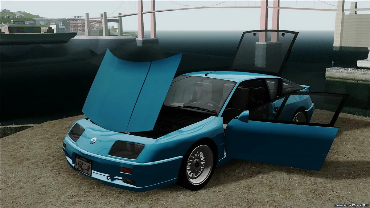 Renault Alpine V6 GTA Le Mans (D502 05A) 1990 / GTA San Andreas