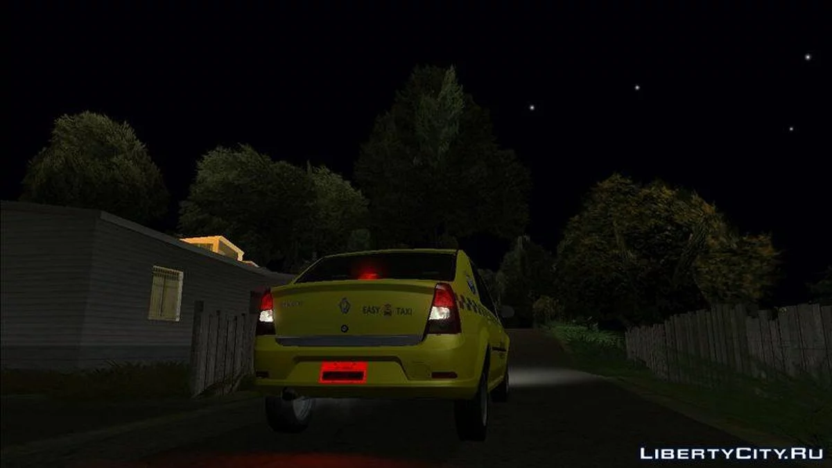 TAXI Renault Logan (JF e Rio) V2 / GTA San Andreas
