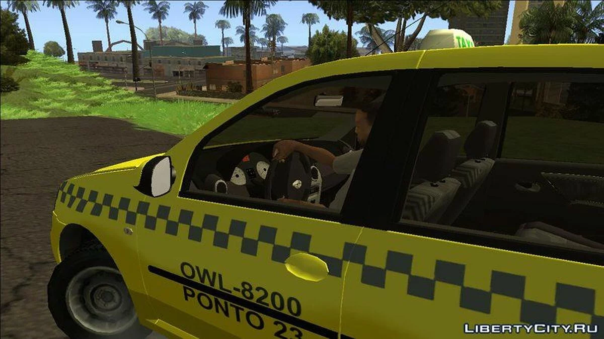 TAXI Renault Logan (JF e Rio) V2 / GTA San Andreas