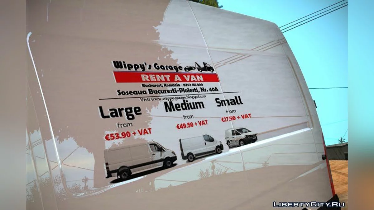 2017 Renault Master - Rent a Van / GTA San Andreas