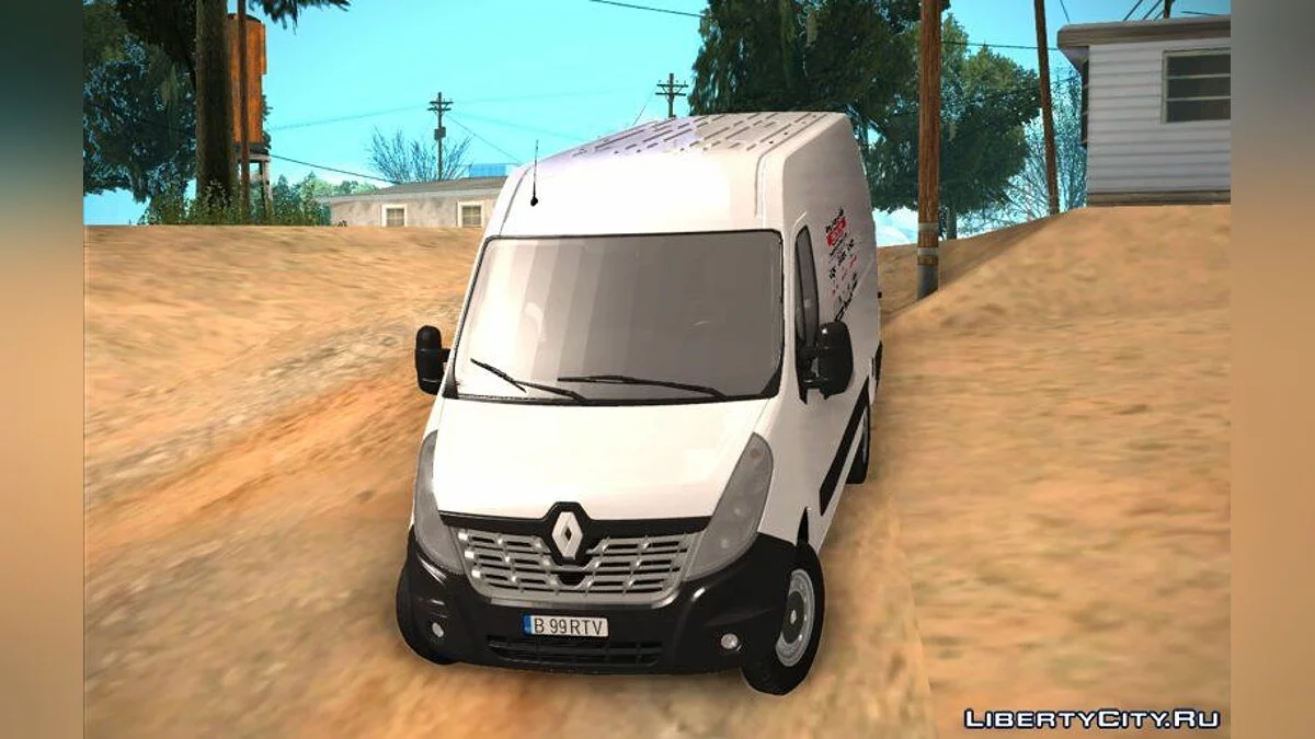 2017 Renault Master - Rent a Van / GTA San Andreas