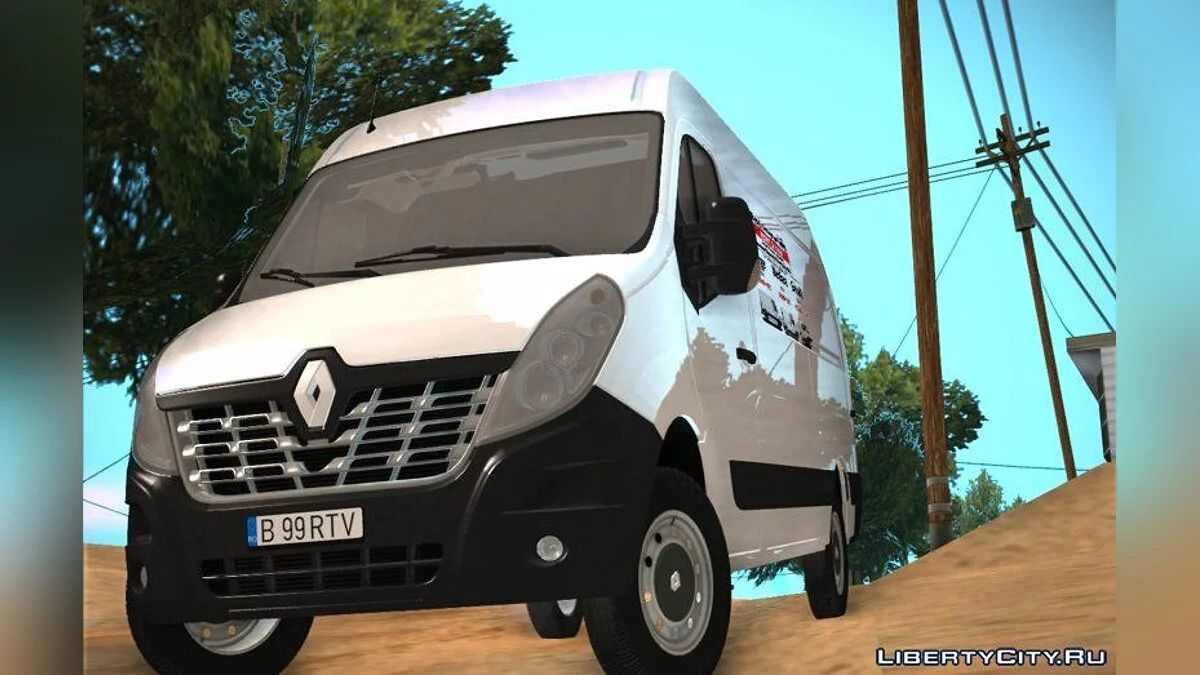 2017 Renault Master - Rent a Van / GTA San Andreas