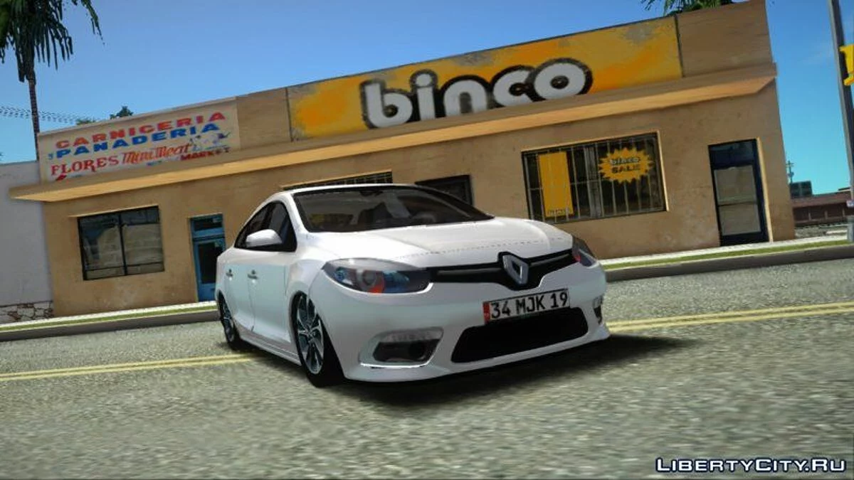 Renault Fluence / GTA San Andreas