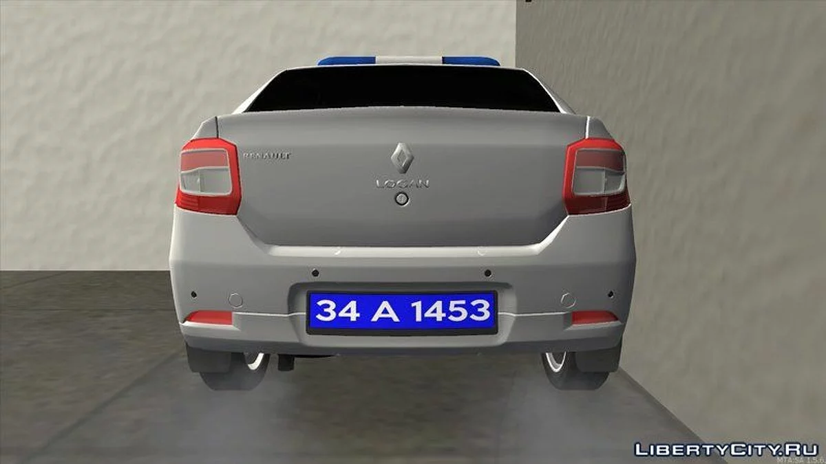Renault Logan Turk Polis Arabas / GTA San Andreas