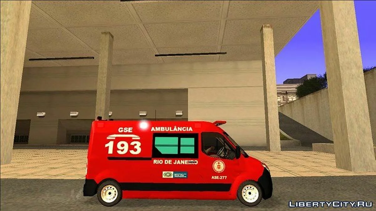 Renault Master of CBMERJ / GTA San Andreas