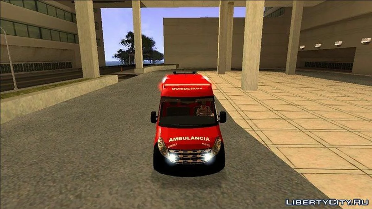 Renault Master of CBMERJ / GTA San Andreas